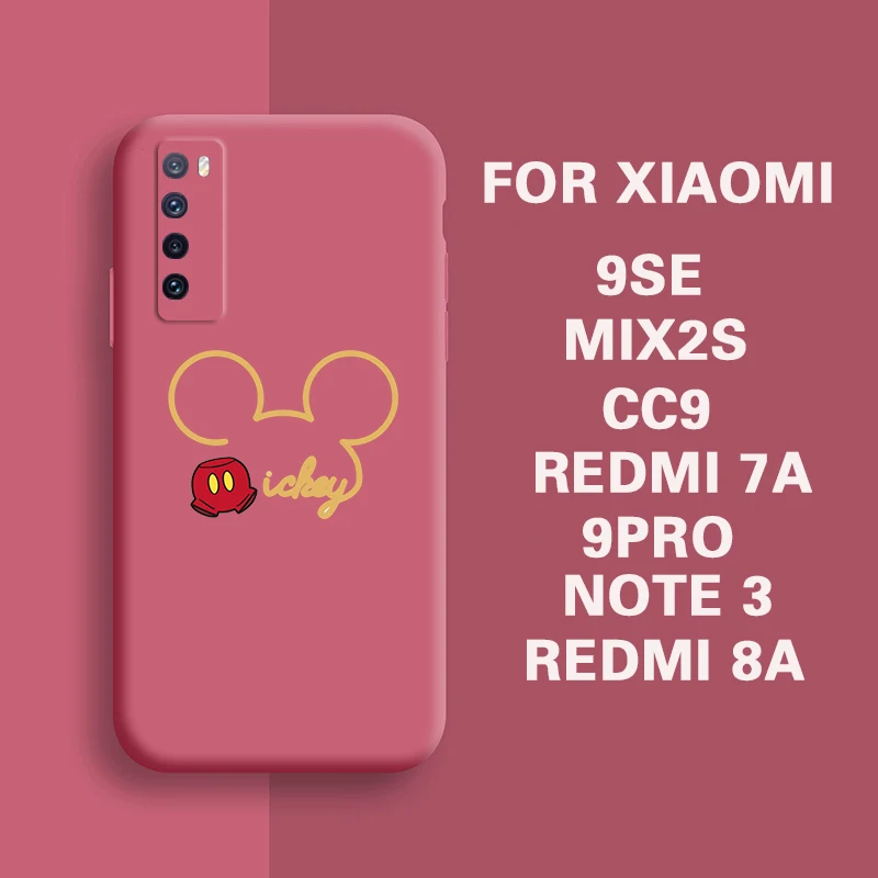 Мультяшный силиконовый чехол для Xiaomi Redmi Note 7 8T 8 Pro 7A 6A K20 note8 Xiaom 8SE 9 9SE MIX2 MIX3 CC9 CC9SE 8LITE