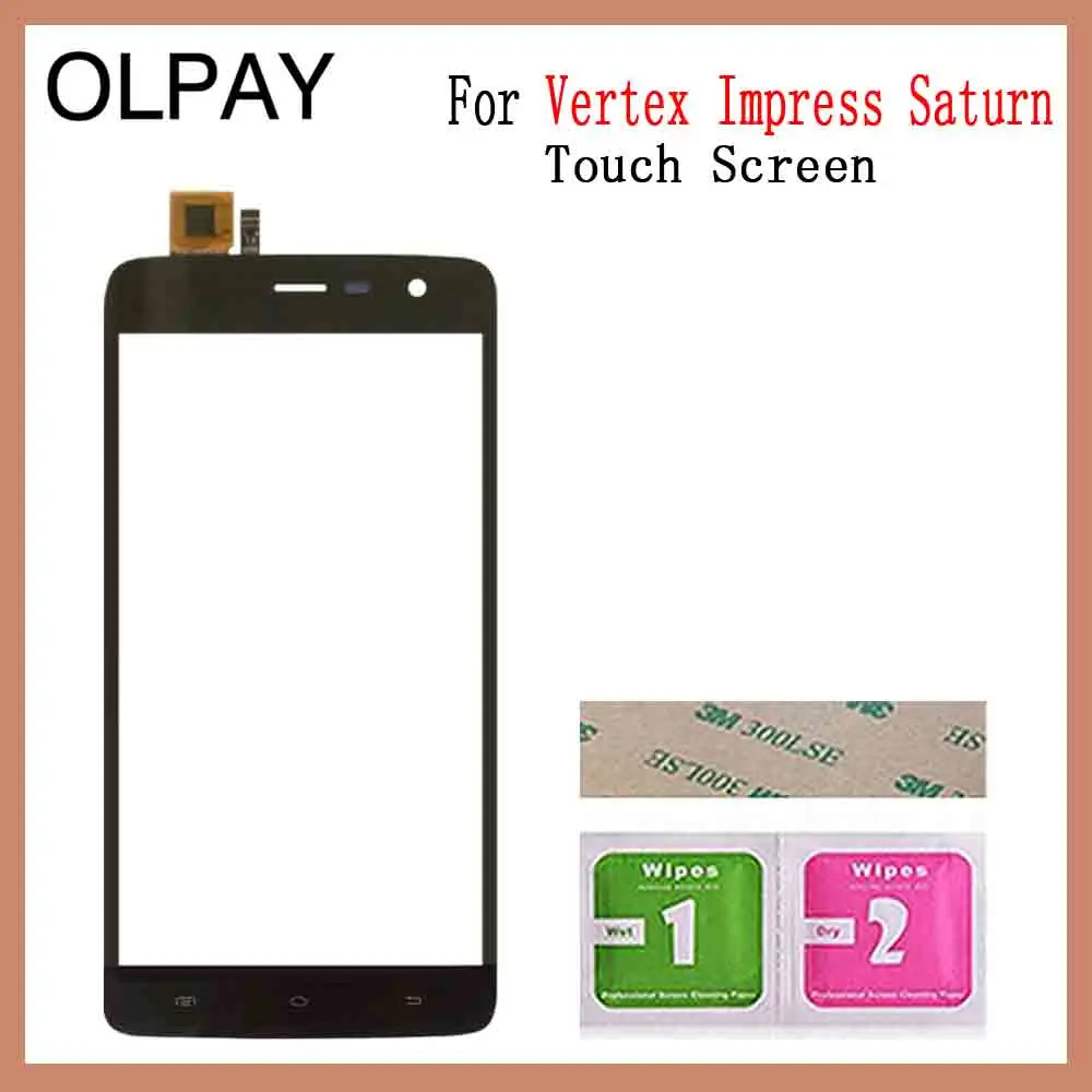OLPYA 5,0 ''сенсорный экран для мобильного телефона Vertex Impress Saturn сенсорный экран стекло дигитайзер панель объектив сенсор стекло и инструменты