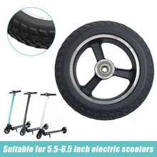 

6 inch Electric Scooter Rear Wheel Hub Assembly Explosion-proof Solid Tire Rear Wheel Replacement Wheels for Scooter