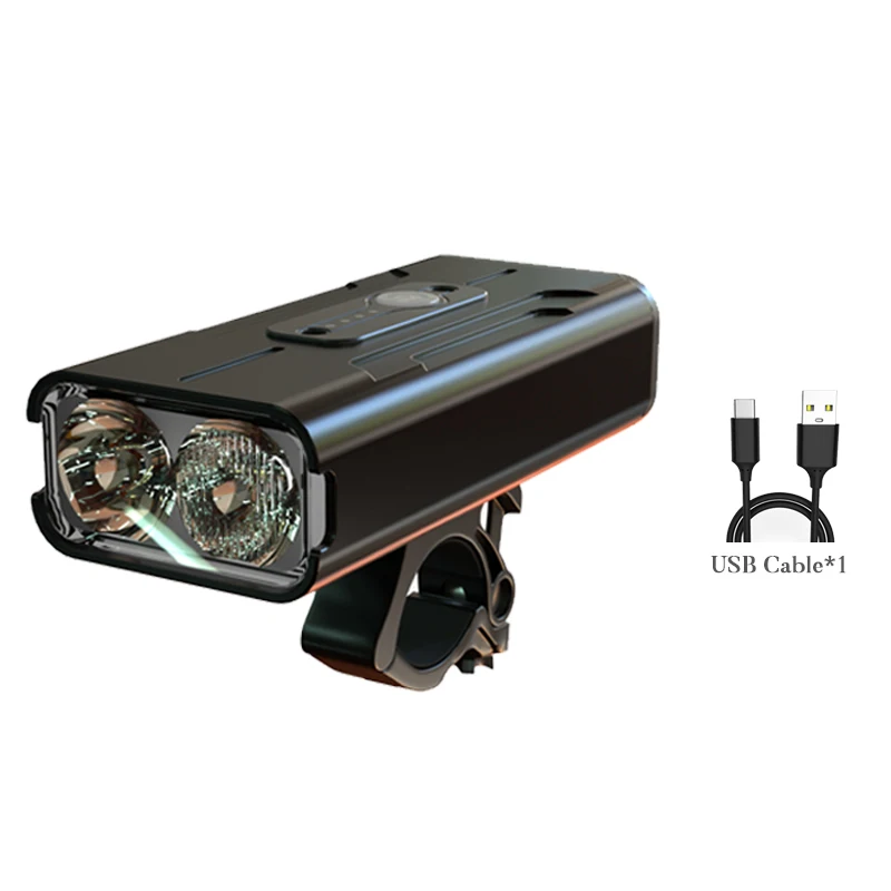 Bike Light 800Lumens Usb Rechargeable Light Bicycle Power Bank Led Bicycle Lamp 18650 Cycling Flashlight For Bicycle Lights