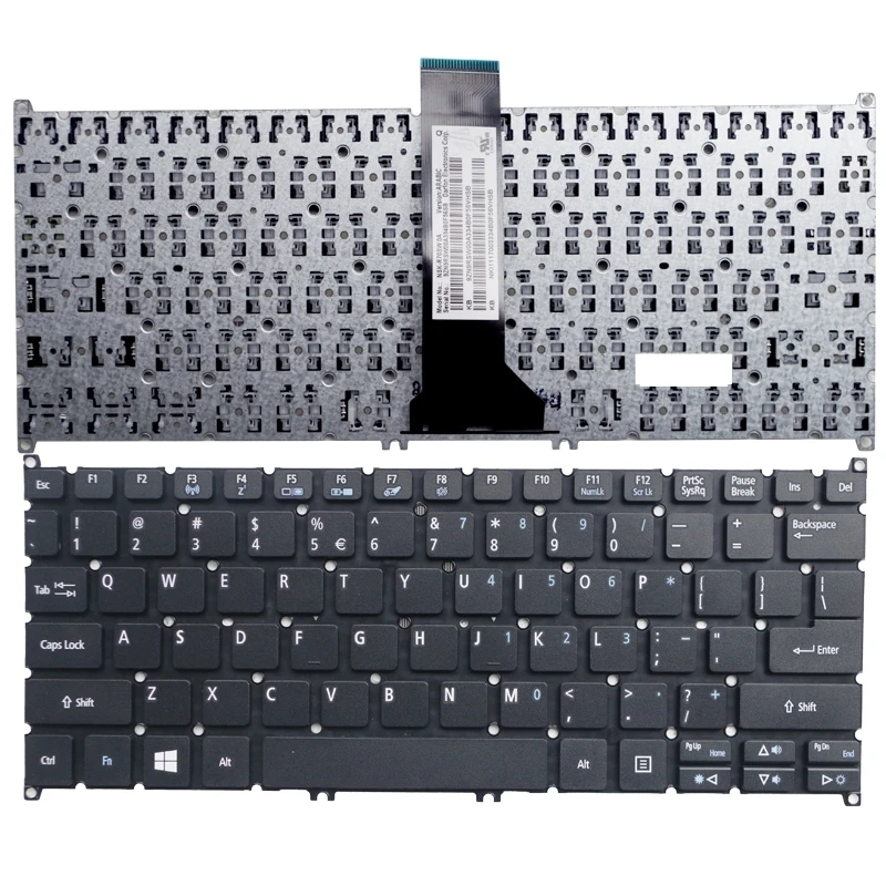 US клавиатура для ноутбука Acer Aspire ES1-111 ES1-111M ES1-311 ES1-331 ES1-131 R3-131T V5-122 V5-122P V5-132 V3-371 V3-111P |