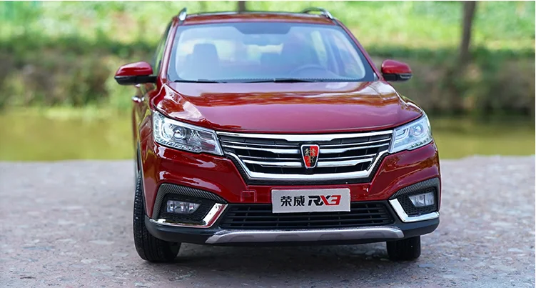 Оригинальные заводские Аутентичные 1:16 Roewe RX3 литые под давлением внедорожные