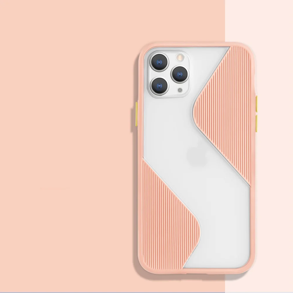 S-образный дизайнерский матовый чехол для Huawei P40 Lite iPhone 11 Pro Max XS X XR 8 Plus 7 SE 2020