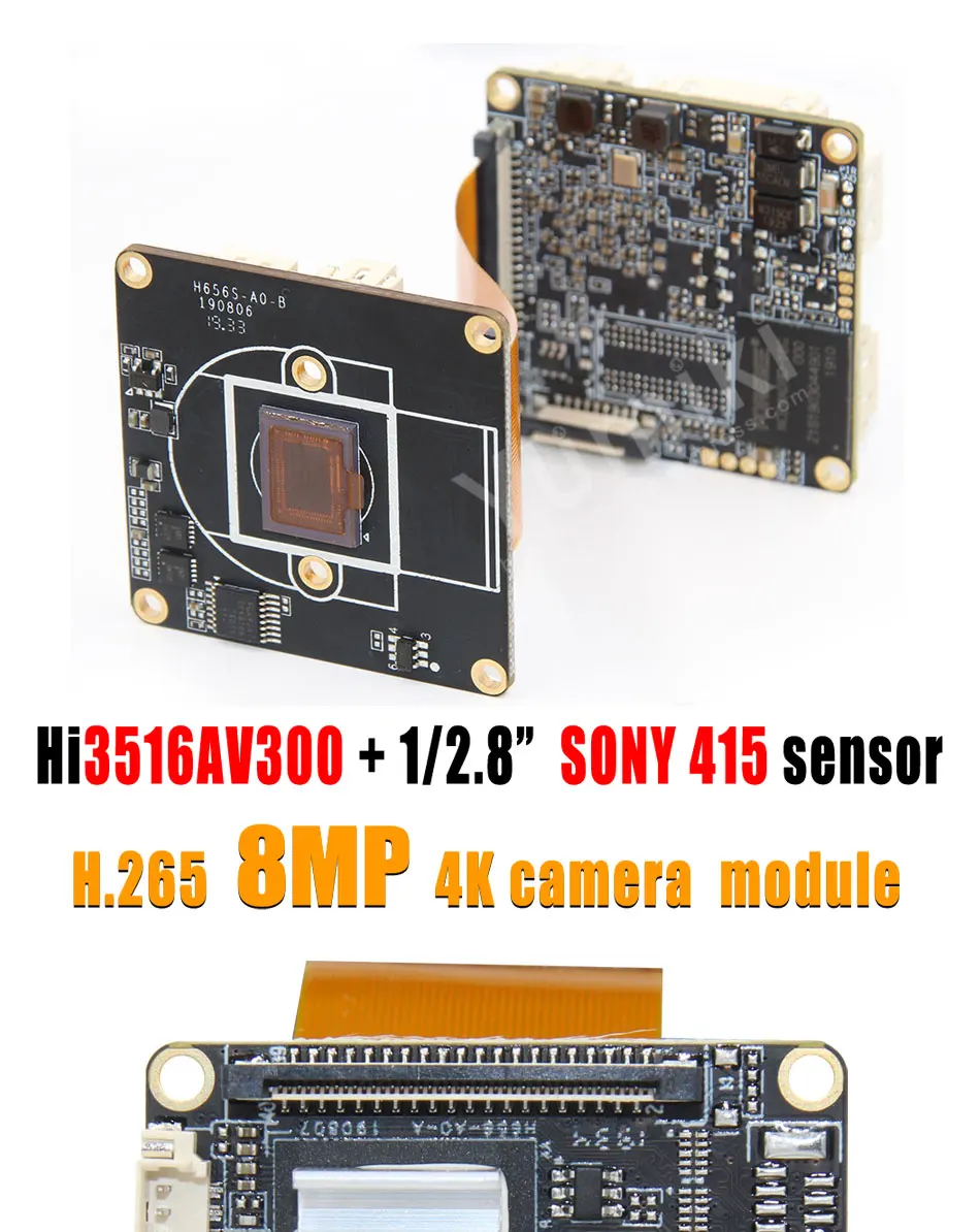 H.265/H.264 8MP Hi3516AV300+ SONY 415 сенсор 1/2. " ip-камера модуль Плата ONVIF P6Spro P2P облачная система наблюдения