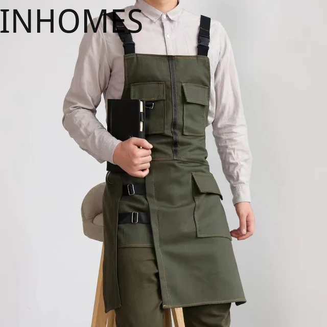 카우보이 남녀공용 레스토랑 꽃 작업 바리스타 밀크 커피 이발소 셰프 뷰티 네일 스튜디오 유니폼