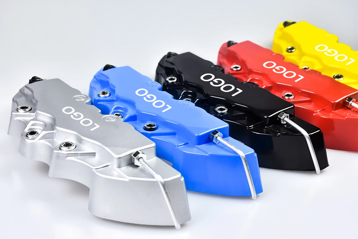 4pcs / 2pcs 3d Abs Car Brake Caliper Cover Brake Disc Shell For Volvo