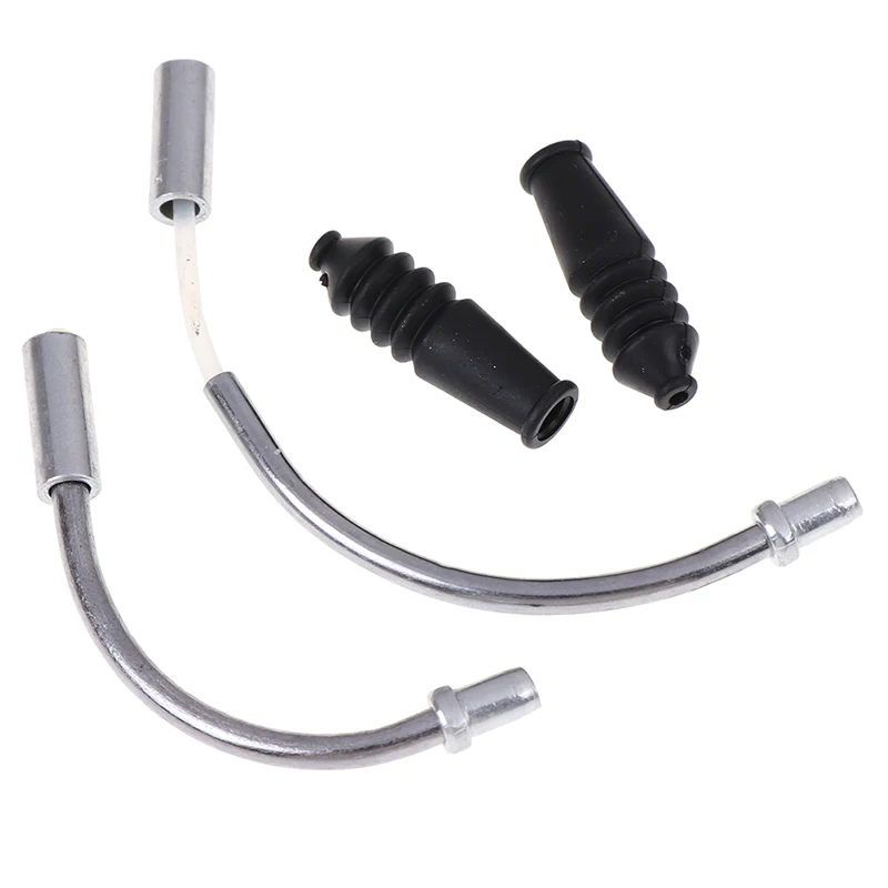 HOT! Bike Bicycle V Brake Cable Guide Pipe Tube Hose Accessories With Rubber Cover | Спорт и развлечения