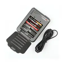 

TrustFire 4 Slots US / EU Smart Charger for 18650 18500 18700 17670 16340 14500 14400 10430 lithium Battery with LED Indicator