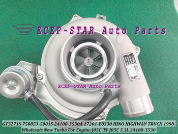 

Turbo GT3271S 750853 750853-5001S 24100-3530 24100-3530A 17201-E0330 750853-0001 For HINO HIGHWAY TRUCK 1998- J05C-TF J05C 5.3L