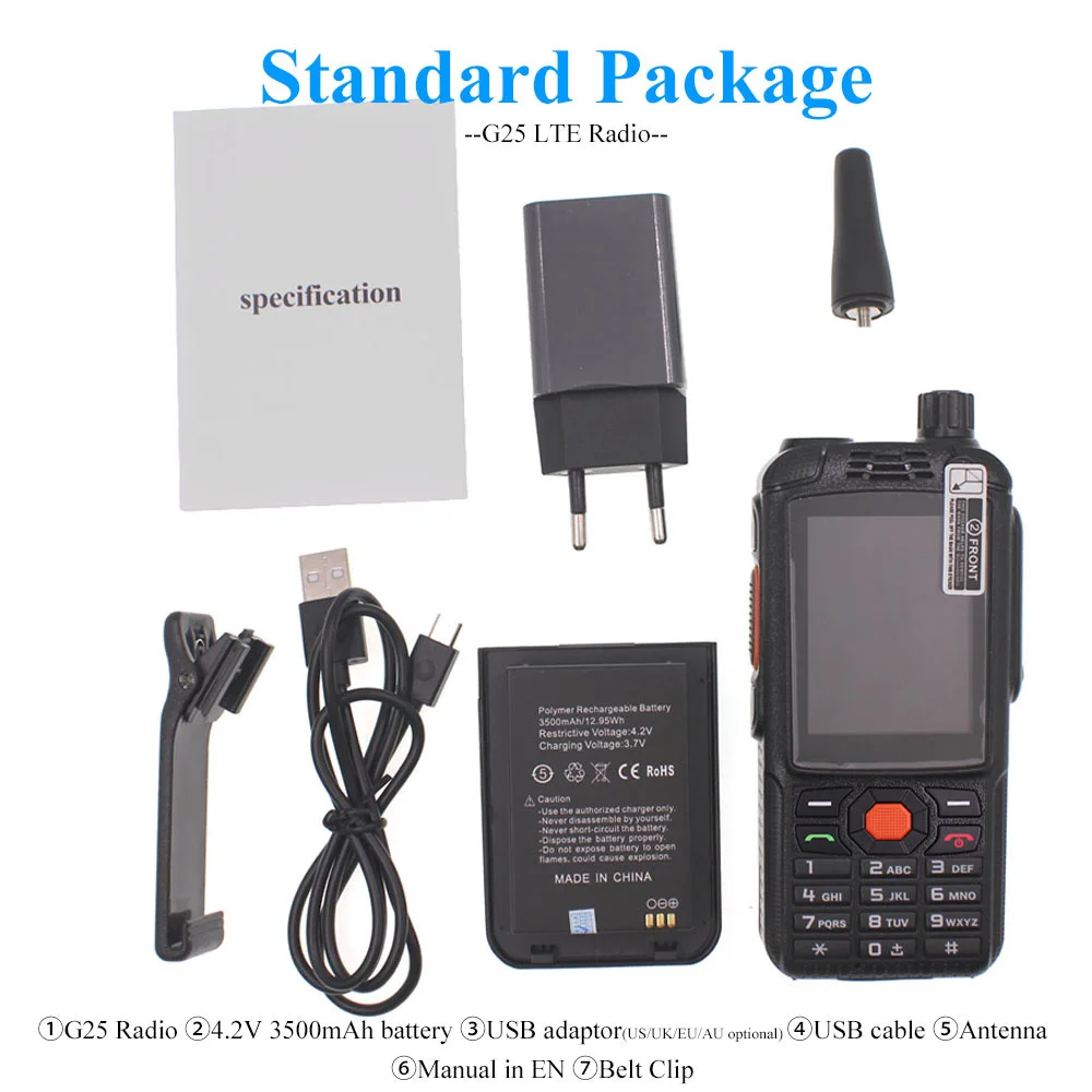 4G LTE Android Walkie Talkie G25 plus Poc сетевой телефон Радио прочное переговорное устройство смартфон Zello REAL PTT радио F25 сетевое радио