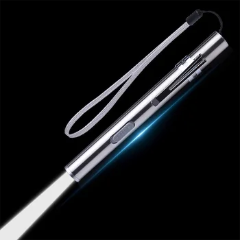 

USB Rechargeable LED Flashlight Super Bright Pen Flashlight Mini Pocket Torch Camping Lamp For Outdoor Night Lighting