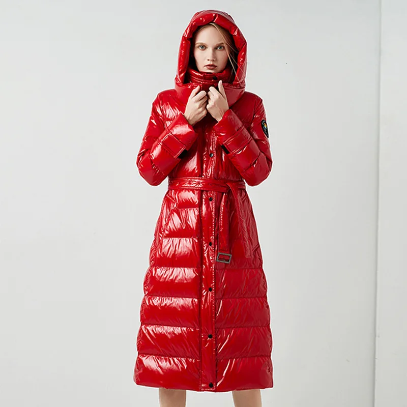 Glossy Duck Down Winter Jackets