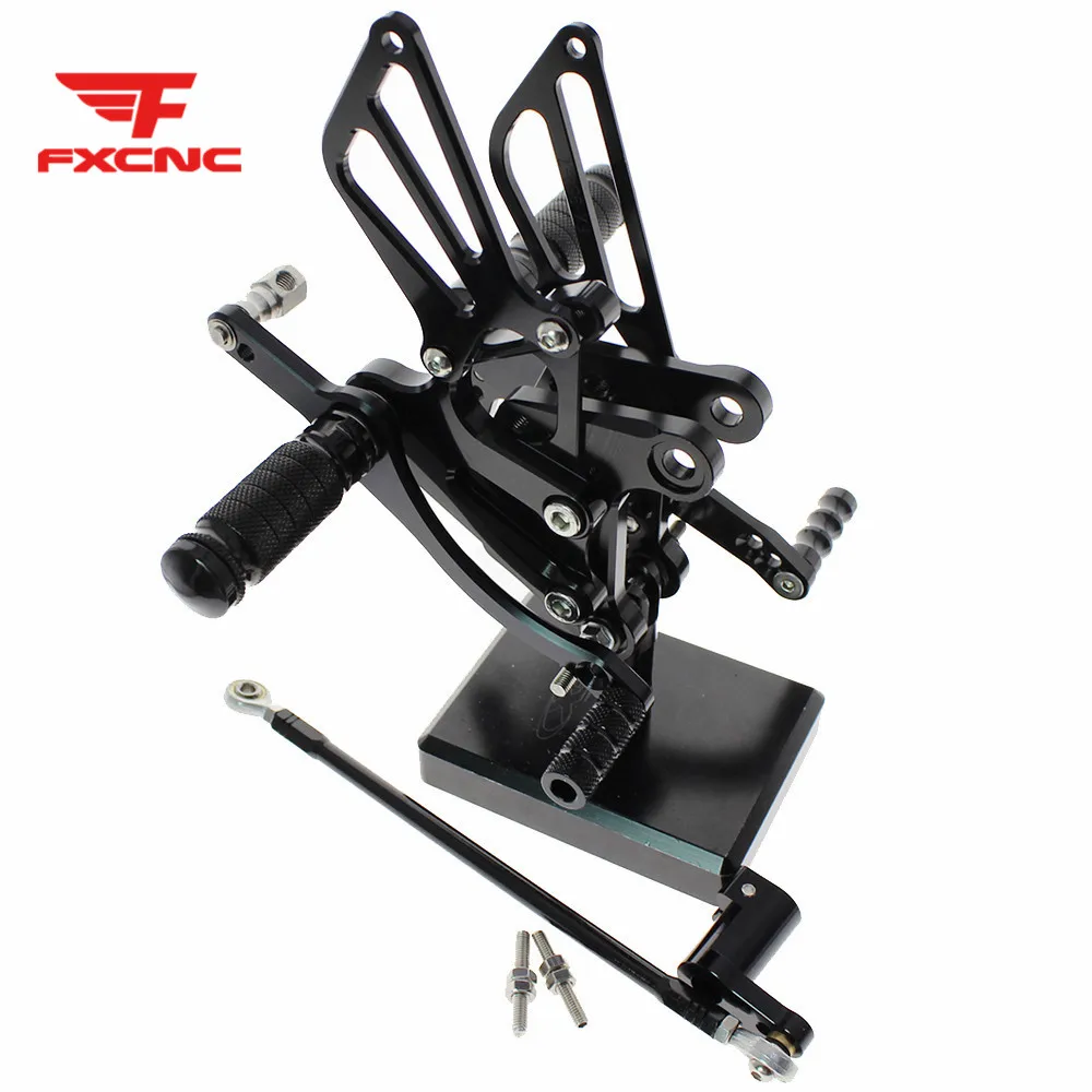

For Honda CBR300RR CBR 300RR 2011-2016 2015 Motorcycle Rearset Footrest Footpeg CNC Aluminum Alloy Pedal Foot Peg Rear Set