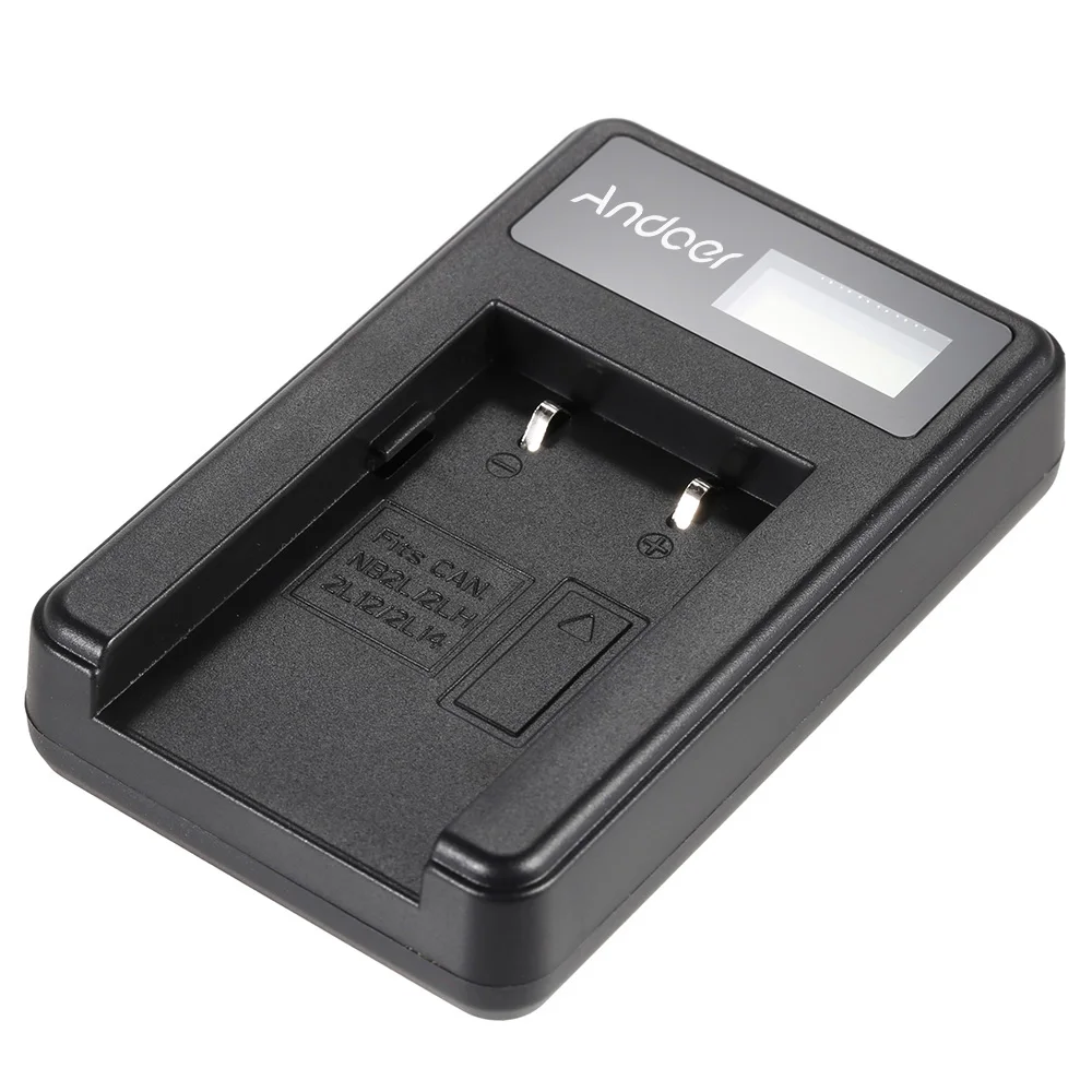 2 шт lcd USB зарядное устройство 7,4 V 1200mAh литий-ионная аккумуляторная батарея для Canon EOS 350D 400D PowerShot G7 G9 S30 S40 S45 S50 S60 70 и т. Д