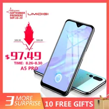 UMIDIGI A5 PRO Android 9.0 Octa Core Mobiele Telefoon 6.3 "FHD + 16MP Triple Camera 4150mAh 4GB RAM 32G ROM Smartphone gsm unlocked(China)