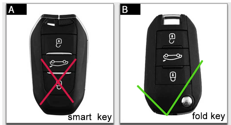 Custodia portachiavi in pelle Tpu a 3 pulsanti per Peugeot 3008 208 308 508 408 2008 accessori per auto in pelle con supporto protettivo - Ha199881369a5476daada12303dfbb157d
