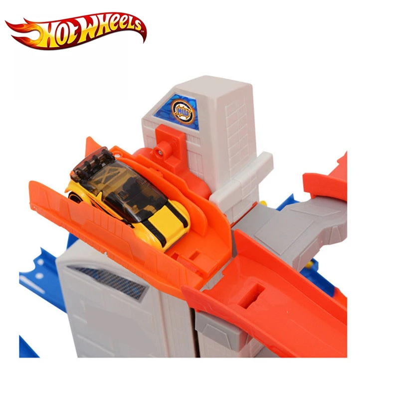 Оригинальные горячие колеса круглый автомобильный трек набор Carro Hotwheels Voiture литой