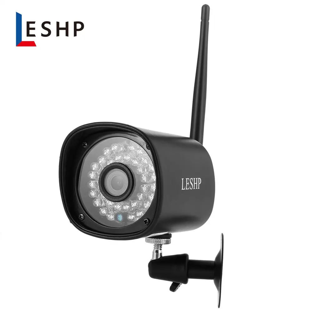 Cheap Offer of  LESHP WIFI IP Camera Audio Record 1080P HD Network 2.0MP Wireless Camera Night Vision Waterproof Ca
