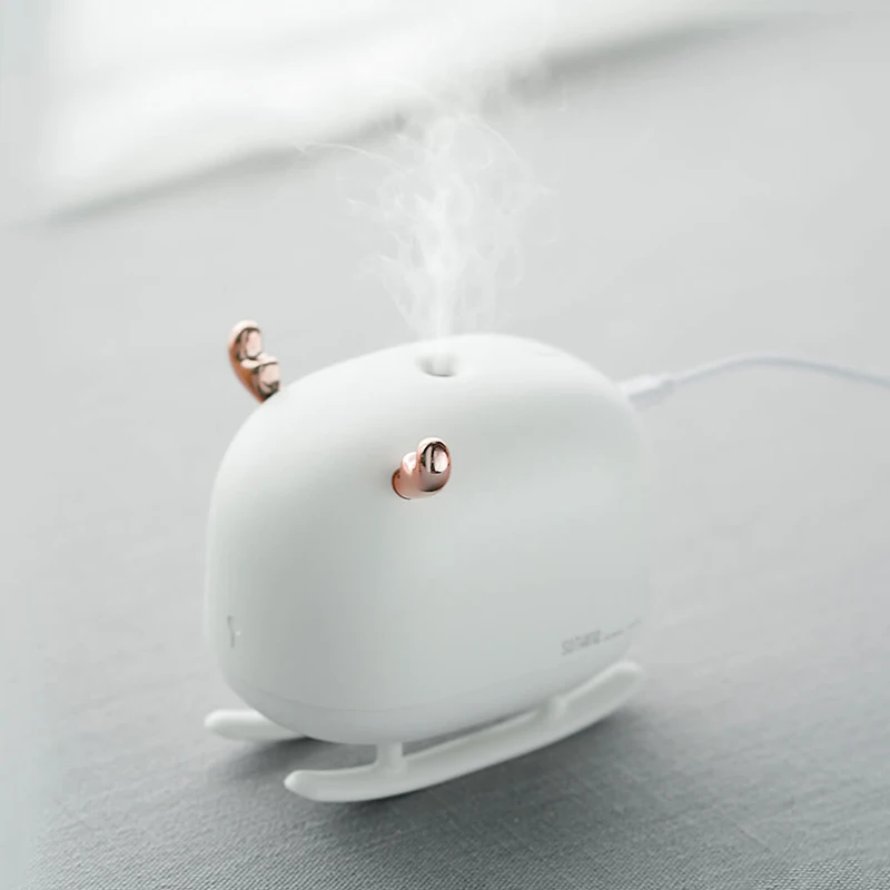 260 мл увлажнитель воздуха с милым оленем для Xiaomi SOTHING Mini USB Ароматический диффузор для дома и офиса бесшумный ночной Светильник очиститель воздуха