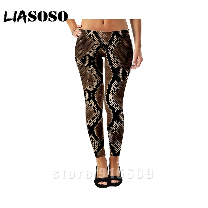 3d Print Men Women top full length paint sexy punk Beach Harajuku Snake skin Leggings fur Sweatpants Pants anime jogger trousers