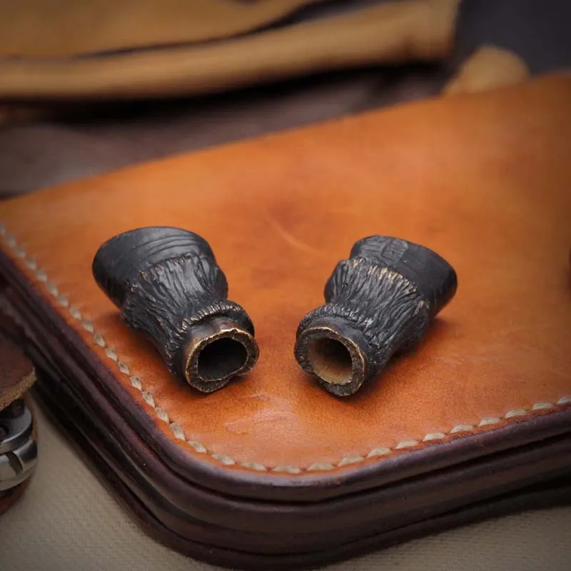 EDC Бронзовый нож бусины кулон уличный Паракорд DIY украшения бронза снаряжение для кемпинга EDC инструменты