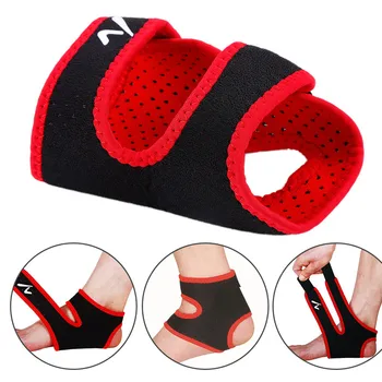 

1PC Sport breathable Ankle Brace Protector Adjustable Ankle Support Pad Protection Elastic Brace Guard Support Football
