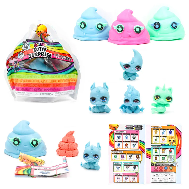 

Hot Poopsie Slime Sparkling Colorful Unicorn Poop Shakes Slime Toy fnuny Baby Baby Birthday Halloween Christmas Gift