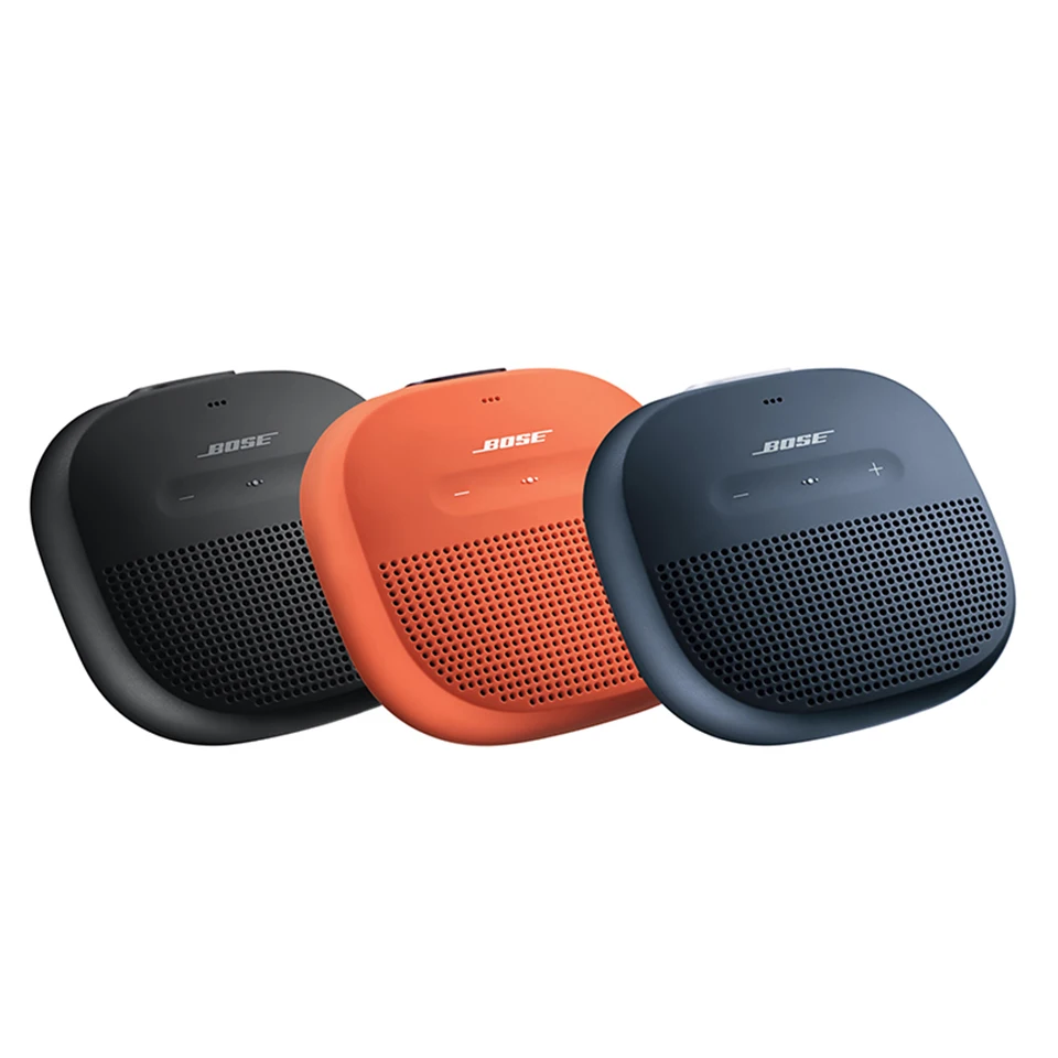 Bose SoundLink микро портативный мини-динамик IPX7 водонепроницаемый басовый звук с динамиком телефон для наружного туризма езда на велосипеде голосовые подсказки