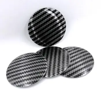 

20pcs/lot Center sticker 45mm 56MM Rim Wheel Hub Caps sticker No Logo Emblem Universal black carbon