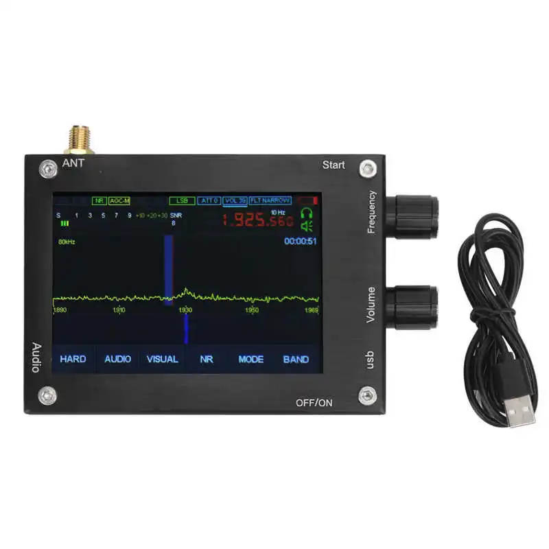 3.5in Radio Receiver 50KHz-2GHz DSP SDR Shortwave with Touch Screen for Malahit | Инструменты