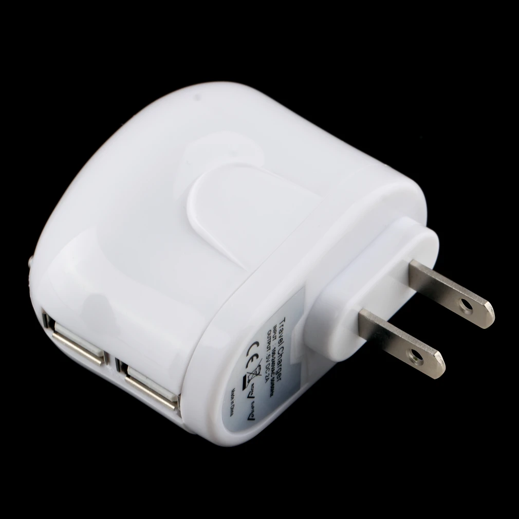 2 USB порта США/ЕС штепсельная вилка 5V 2.1A адаптер зарядного устройства для Samsung Galaxy