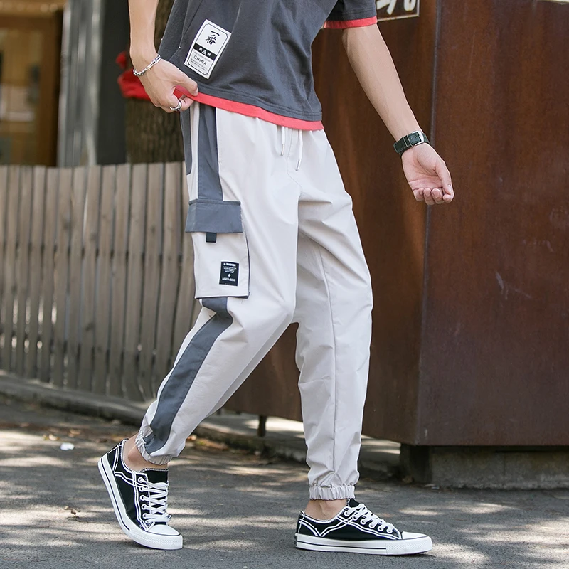 big and tall casual pants New Style Trouser Men Pant Spring Joggers Casual Drawstring Sweatpants Trouser Pants Male Comfortable Popular Men Trousers Pants mens khaki pants Casual Pants