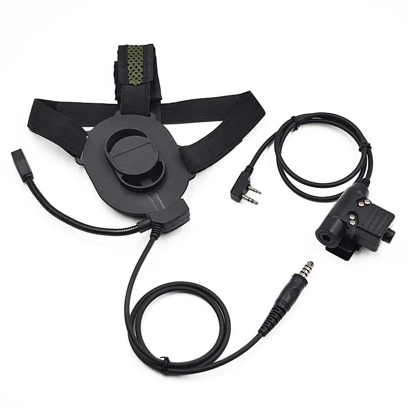 Tactical U94 PTT HD01 гарнитура наушники микрофон для Baofeng UV-5R BF-F8HP GT-3TP UV B5 UV-S9 DM-5R двухсторонняя рация