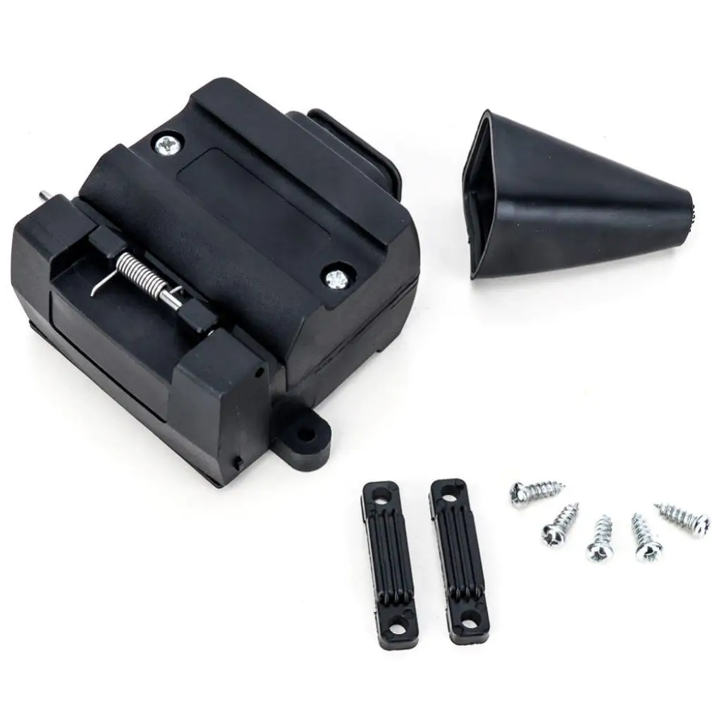 12Pin Australian Trailer Flat Socket Signal Light Display 12V With PVC Cap