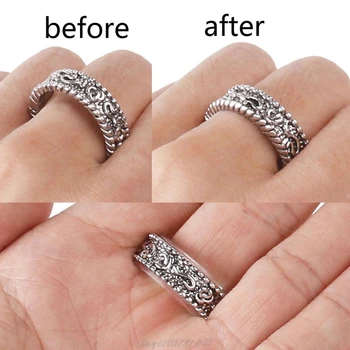 

8 Sizes Silicone Invisible Ring Size Adjuster Reducer Ring Sizer Fit Any Rings N12 20 Dropshipping