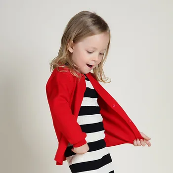

2020 Spring 12M-6T Kids Sweaters Cardigans Girls Boys Cotton Coat Baby Cardigans Outerwear Toddler Clothes Baby Clothing