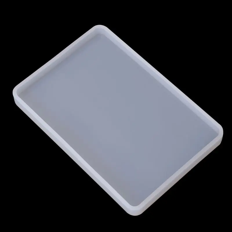 6 шт. полимерная форма квадратная круглая силиконовая форма для отлива ювелирных изделий Coaster прессформа для доски давления эпоксидная DIY