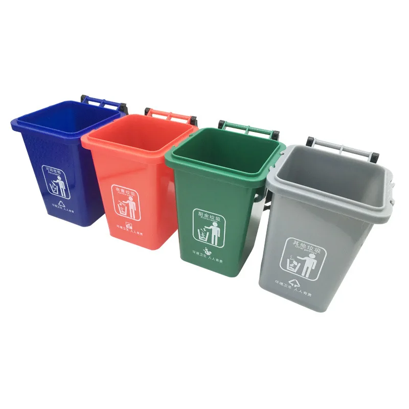 

Garbage Compartmental Toy Children Mini Trash Can Puzzle Early Childhood Desktop Game Props GIRL'S And BOY'S Kindergarten