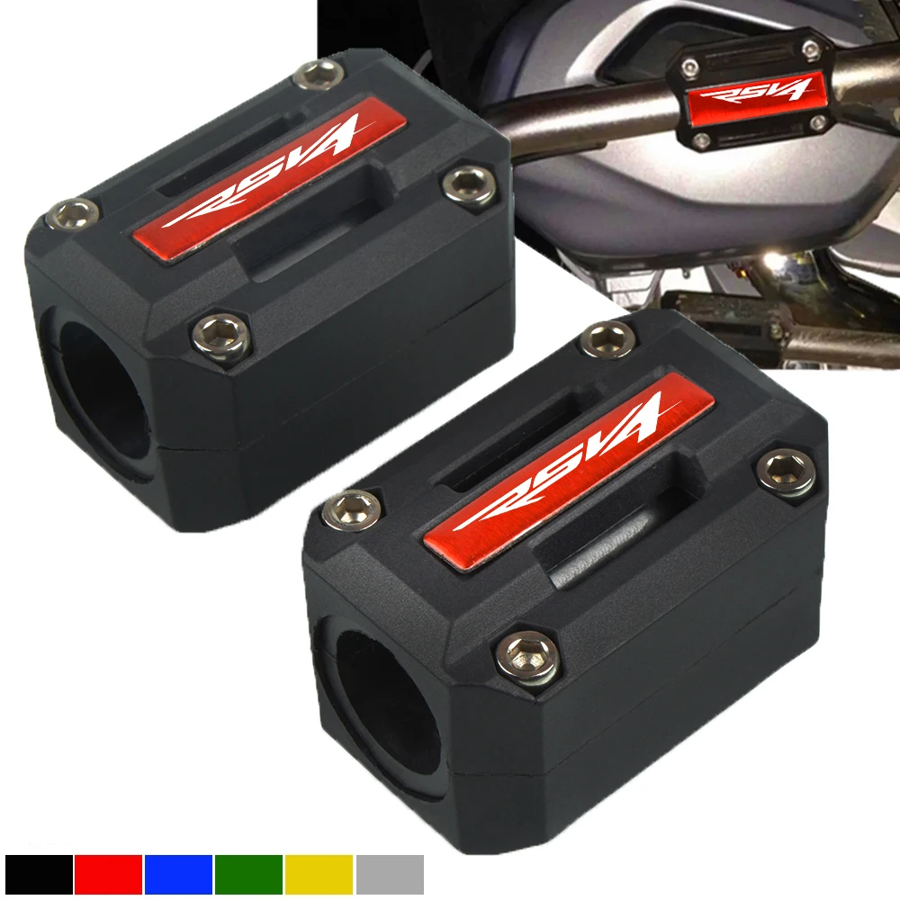 

For Aprilia RSV4 RF 2016 2017 RSV MILLE / R 04 1 pair Motorcycle Engine Guard Bumper Protection Decorative Block 25mm Crash Bar