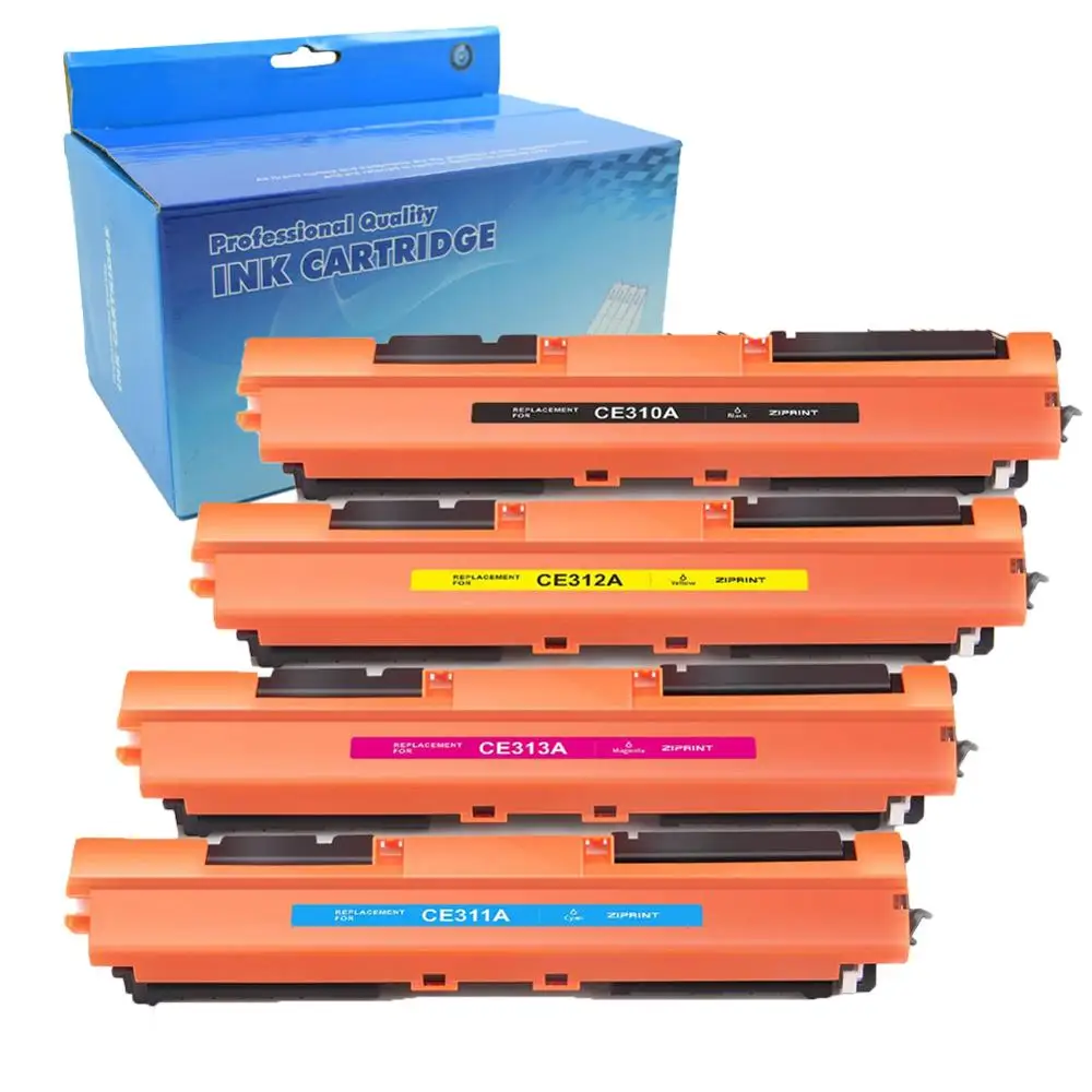 Совместимый с CE310A Тонер совместимый для hp color Laserjet Pro CP1025 CP1025NW CP1020 hp Laserjet Pro 100 цвет - Цвет: 1SET