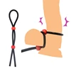 Strapon Penis Rings Extend Prostate Massage Double Bondage Harness Chastity Cage Cock RingAdult Sex Toys For Men Sex Shop 1