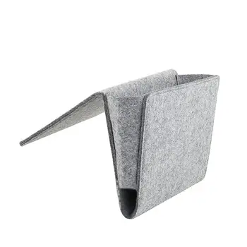 

2-Piece Lightweight Creative Useful Sofa Armrest Organizer Bag Bedside Storage Bag for Remote Control Book Tablet Magazine Phone