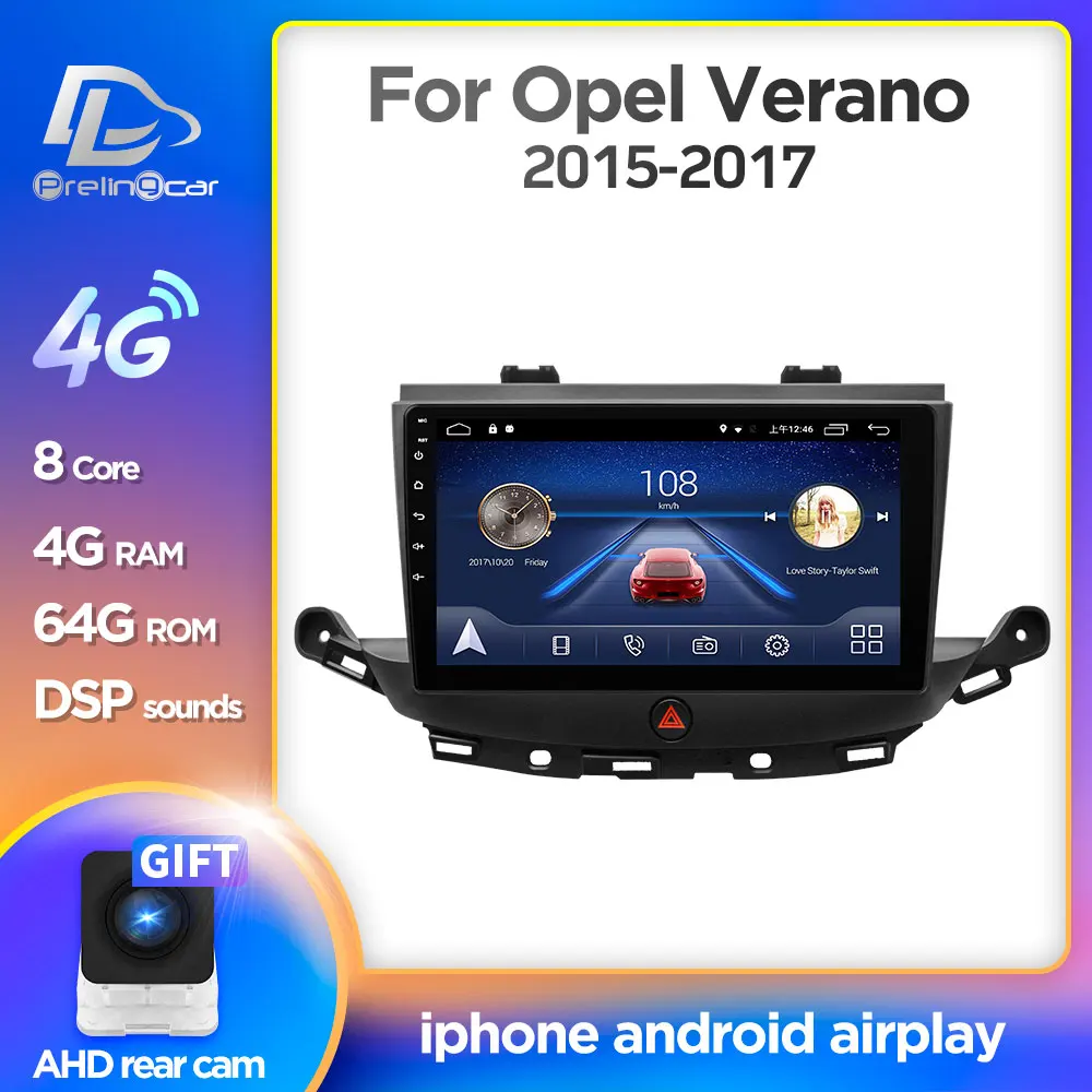 Мультимедийный видеоплеер с gps-Навигатором, 4G LTE, Android 9,0, для Opel ASTRA K, 2016, 2017 лет Мультимедийный видеоплеер с gps-Навигатором, 4G LTE, Android 9,0, для Opel ASTRA K, 2016, 2017 лет