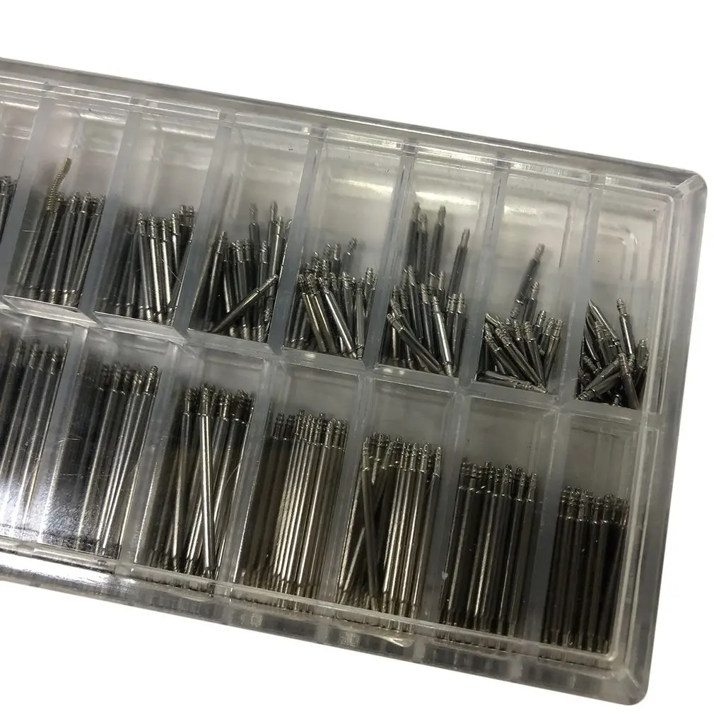 360PCS Professional Boxed Lugs Watch Band Spring Strap Link Pin Remover Set Stainless Watch Wrist Bands Repair Kit