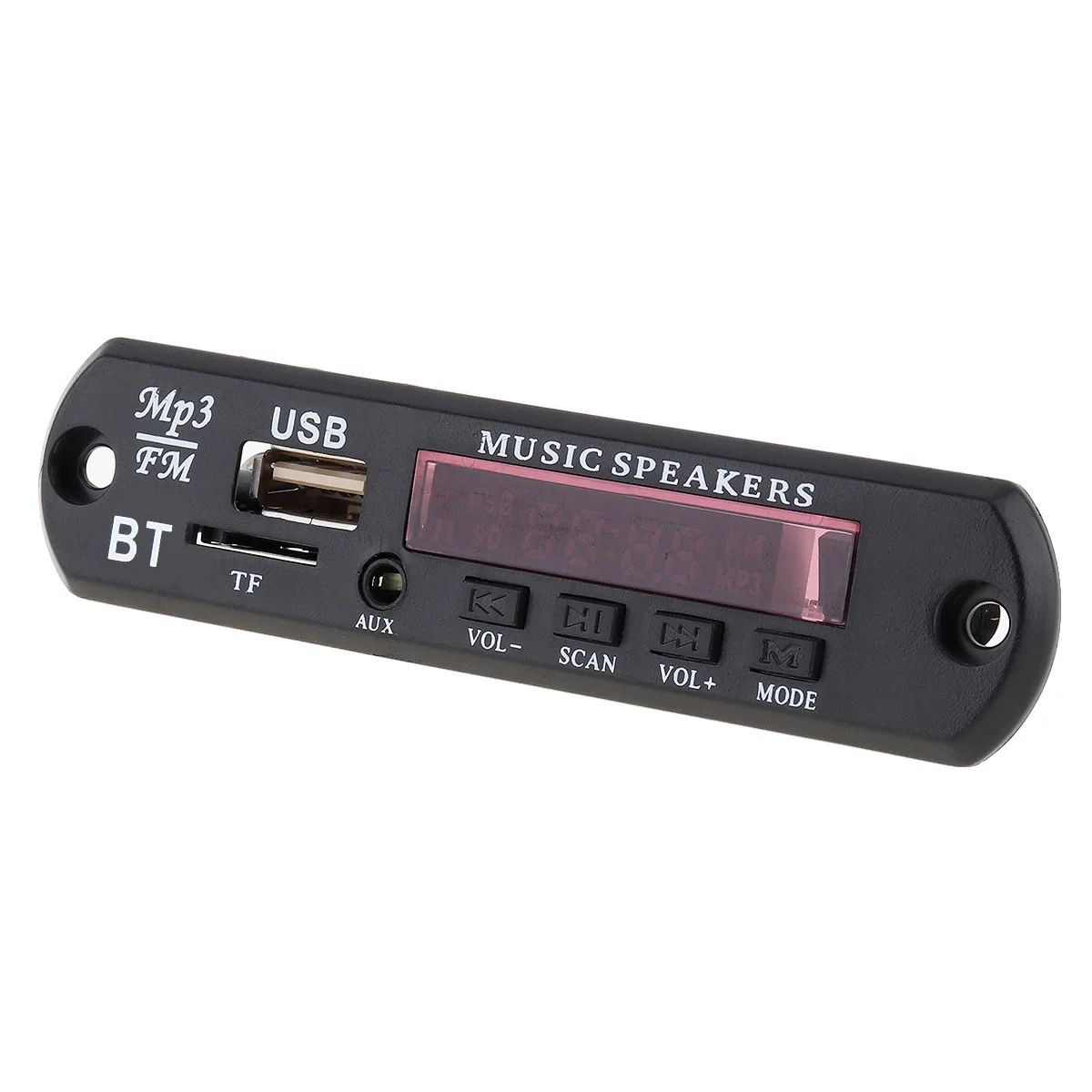 12 В вставная карта Аудио Lossless Bluetooth MP3 декодер с цветной флэш-экран Поддержка USB/SD/AUX для семейного автомобиля/DVD