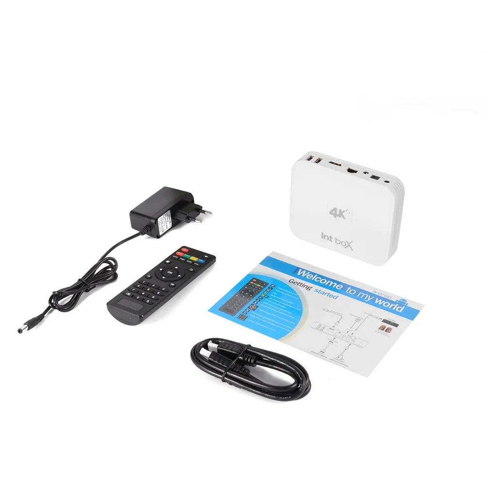 Int Box I7 Amlogic S912 Восьмиядерный Android 6 0 ТВ бокс 2 ГБ/8 ГБ 4G/5 ГГц двойной WIFI BT4.0 4K Intbox i7