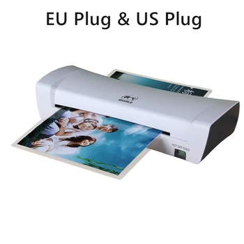

Professional Thermal Office Hot And Cold Laminator Machine Plastificadora For A4 Document Photo Paper Plastic Film Roll