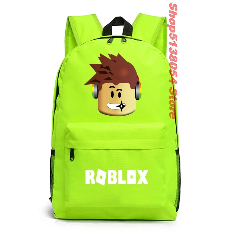 Школьные сумки roblox, рюкзак для подростков, девочек, детей, мальчиков, детей, студентов, рюкзак для путешествий, сумка на плечо, сумка для ноутбука, bolsa escolar - Цвет: D