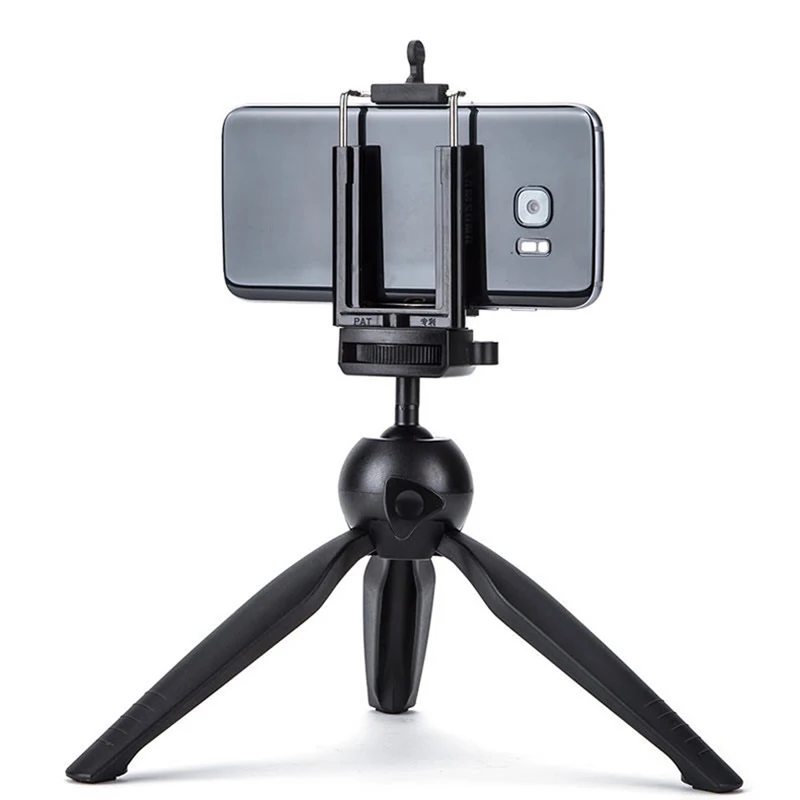 Yunteng 238 Mini Treppiede Da Tavolo Con Treppiede Per Dslr Gopro Hero4/3/5 Sjcam Action Camera Per Samsung Note 7 S6 S5 S4 S3 Mini A5