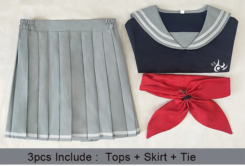 Dangan Ronpa: Peko Pekoyama | Sailor Uniform Cosplay Costume 20 Dangan Ronpa Peko Pekoyama Sailor Uniform Cosplay Costume